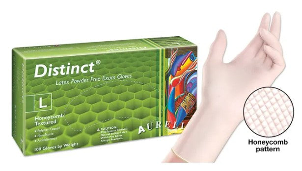 Distinct - Natural (White) - Latex (100 per box) 10 Per Case