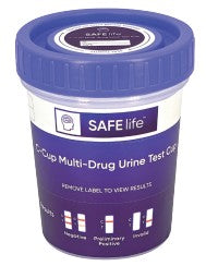10 - Panel - C-Cup Multi-Drug Urine Test Cup