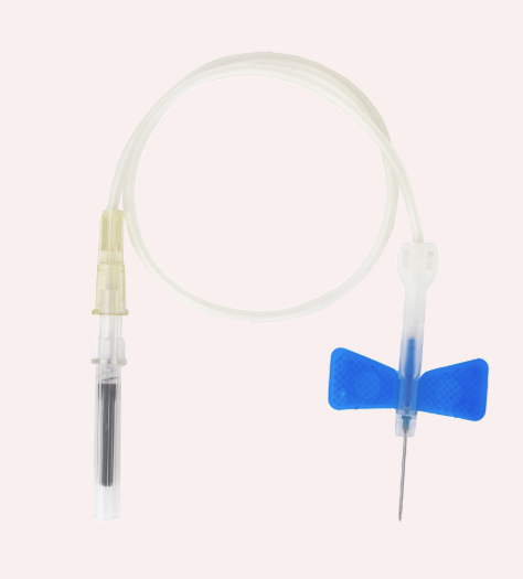 SecureSafe Safety Blood Collection Set, 23G, 3/4 Needle, 4/50/cs (Box of 50)