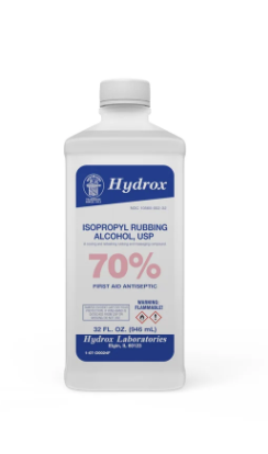 Isopropyl Rubbing Alcohol 70% USP, 32 oz. 1 Bottle