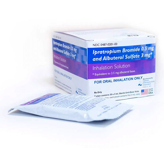Ipratropium / Albuterol Sulfate 0.5 Duoneb 3ML 60/BX