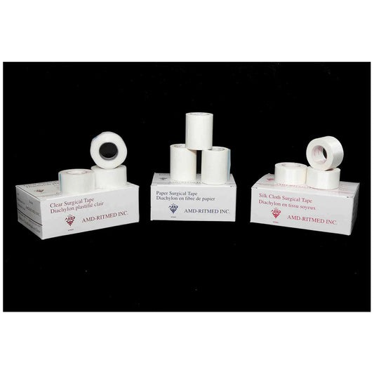 Paper Surgical Tape, 1" x 10 yds, 12/bx, 12 bx/cs