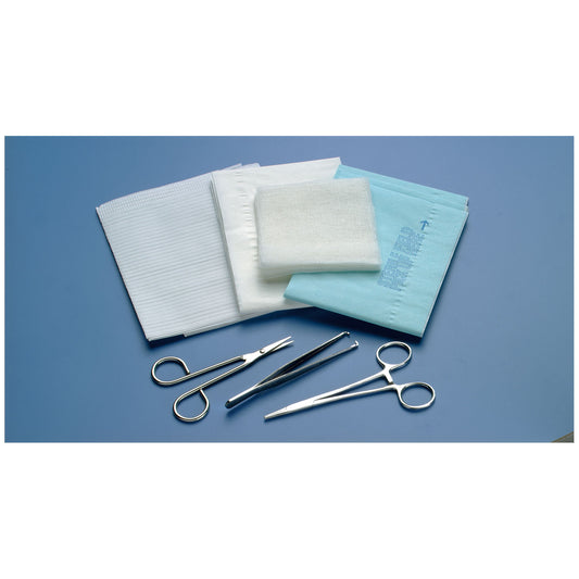 Busse Minor Laceration Tray With Instruments