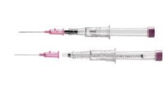 Catheter, Safety, Radiopaque PUR I.V., 20G x 1.25" 50/bx
