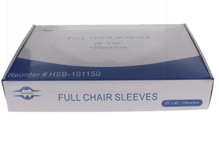Chair Covers / Sleeves, Full, 29" x 80", 125/Pk