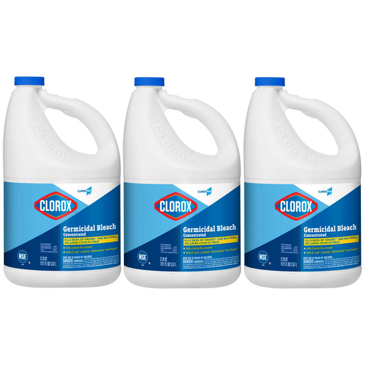 Clorox Healthcare® Bleach Germicidal Cleaner - 121 Fl oz - 3/cs