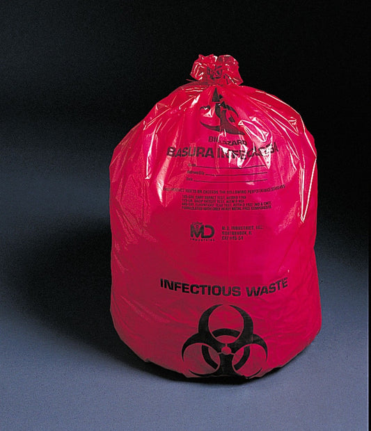 Infectious Waste Bags 1000/cs