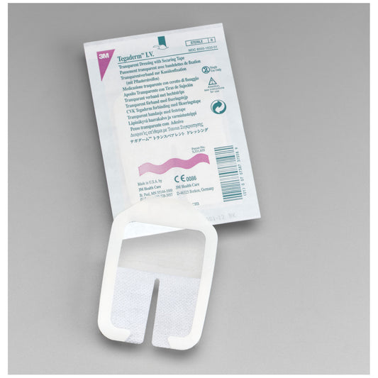 Tegaderm™ IV Transparent Dressing, 2¾" x 3¼", 100/bx