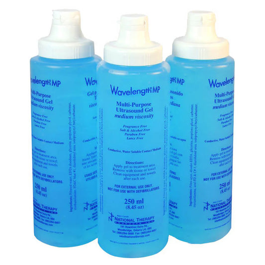 Sabel Med Wavelength® Multi-Purpose Ultrasound Gel - BLUE, 250 ML
