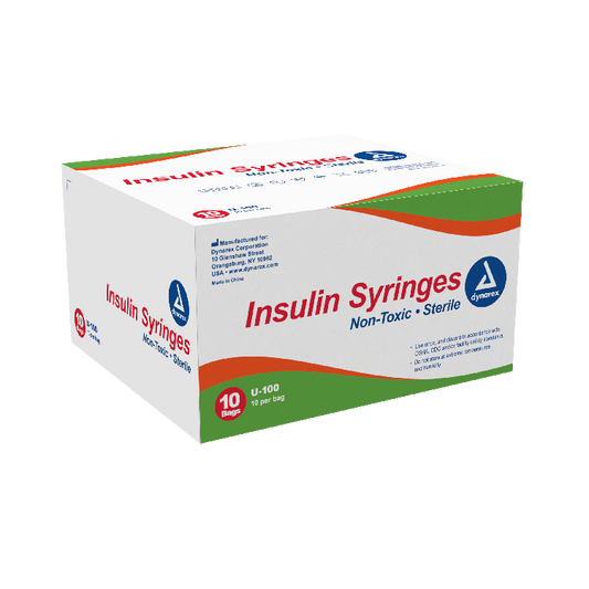Syringe Insulin Individual Wrapped NonSterile 1cc