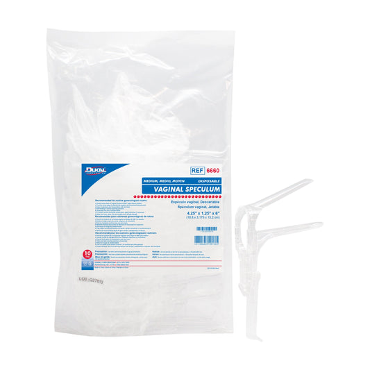Vaginal Speculum, Disposable, 10/bg