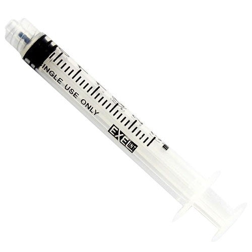 Syringe Luer Lock (without needle), 100/bx